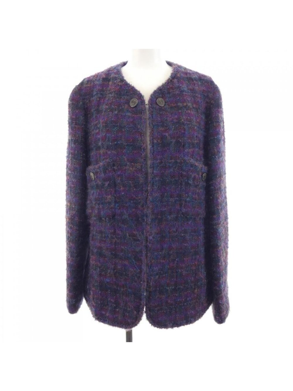 Chanel Vintage Collarless Jacket